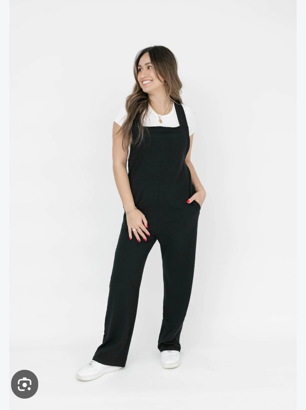 SMASH + TESS | Mia Romperalls Full Length Black sz M